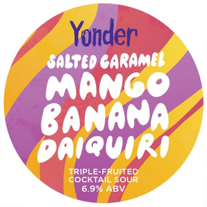 Yonder - Salted Caramel Banana and Mango Daiquiri - 440ml can